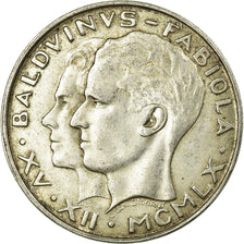 Coin, Belgium, 50 Francs, 50 Frank, 1960, Brussels, EF(40-45), Silver, KM:152.1