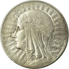 Münze, Polen, 5 Zlotych, 1934, Warsaw, SS, Silber, KM:21