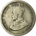 Coin, Straits Settlements, George V, 5 Cents, 1926, VF(20-25), Silver, KM:36