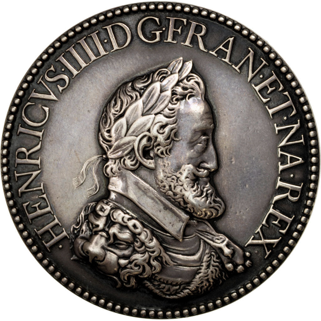 Francia, Medal, Henry IV, Politics, Society, War, SPL-, Argento, 49