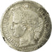 Moneda, Francia, Cérès, 20 Centimes, 1850, Paris, BC, Plata, KM:758.1