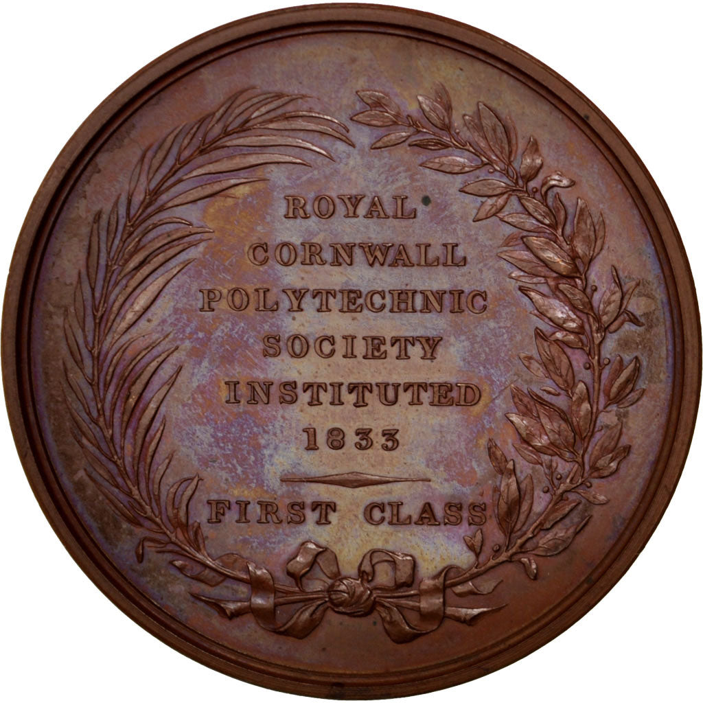 Great Britain, Arts & Culture, Medal, AU(55-58), Copper, 45, 42.17
