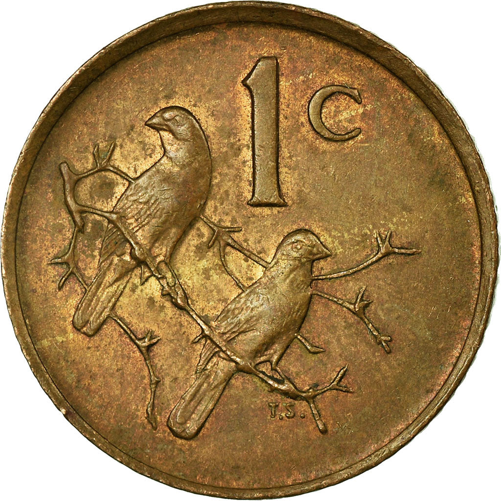 Moneta, Południowa Afryka, Cent, 1986, EF(40-45), Bronze, KM:82