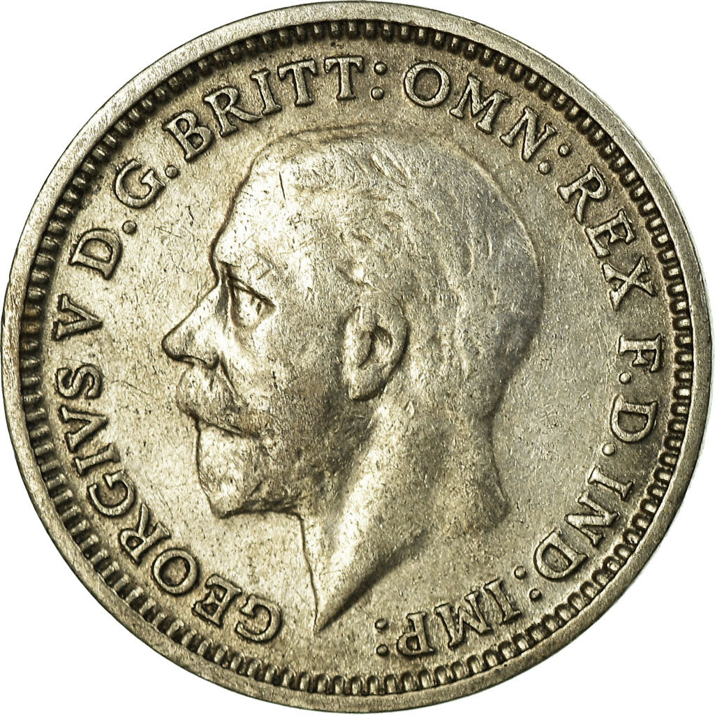 Münze, Großbritannien, George VI, 3 Pence, 1931, SS, Nickel-brass, KM:873