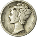Coin, United States, Mercury Dime, Dime, 1924, U.S. Mint, Philadelphia