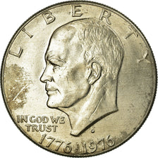 Coin, United States, Eisenhower Dollar, Dollar, 1976, U.S. Mint, Denver