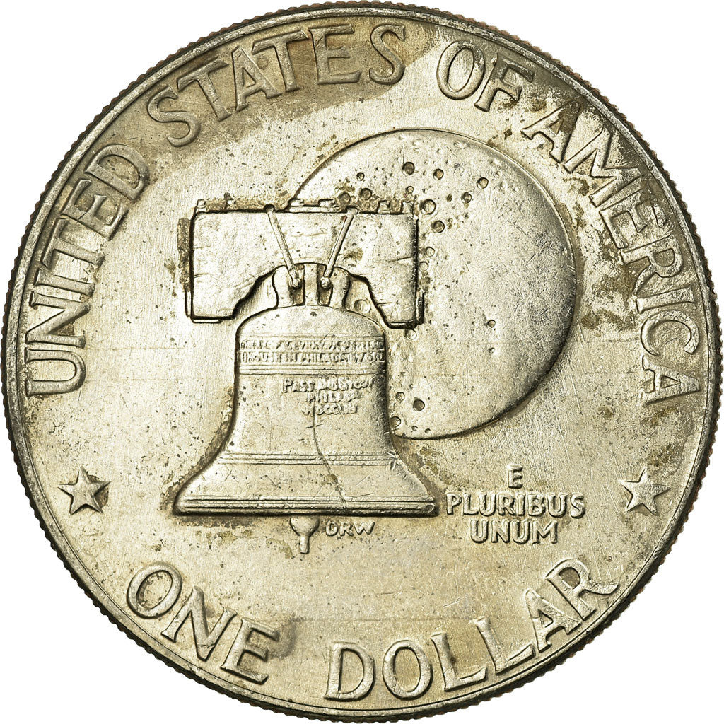 Coin, United States, Eisenhower Dollar, Dollar, 1976, U.S. Mint, Denver