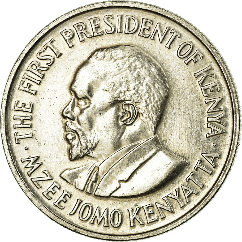 Coin, Kenya, 50 Cents, 1973, MS(63), Copper-nickel, KM:13