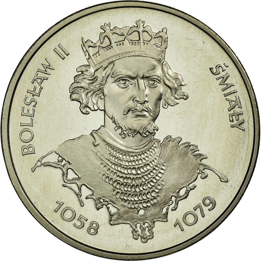 Moeda, Polónia, 50 Zlotych, 1981, Warsaw, MS(65-70), Cobre-níquel, KM:124