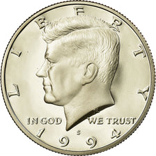 Moneda, Estados Unidos, Kennedy Half Dollar, Half Dollar, 1994, U.S. Mint, San