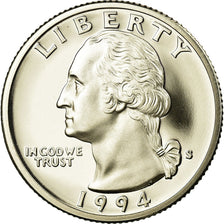 Coin, United States, Washington Quarter, Quarter, 1994, U.S. Mint, San