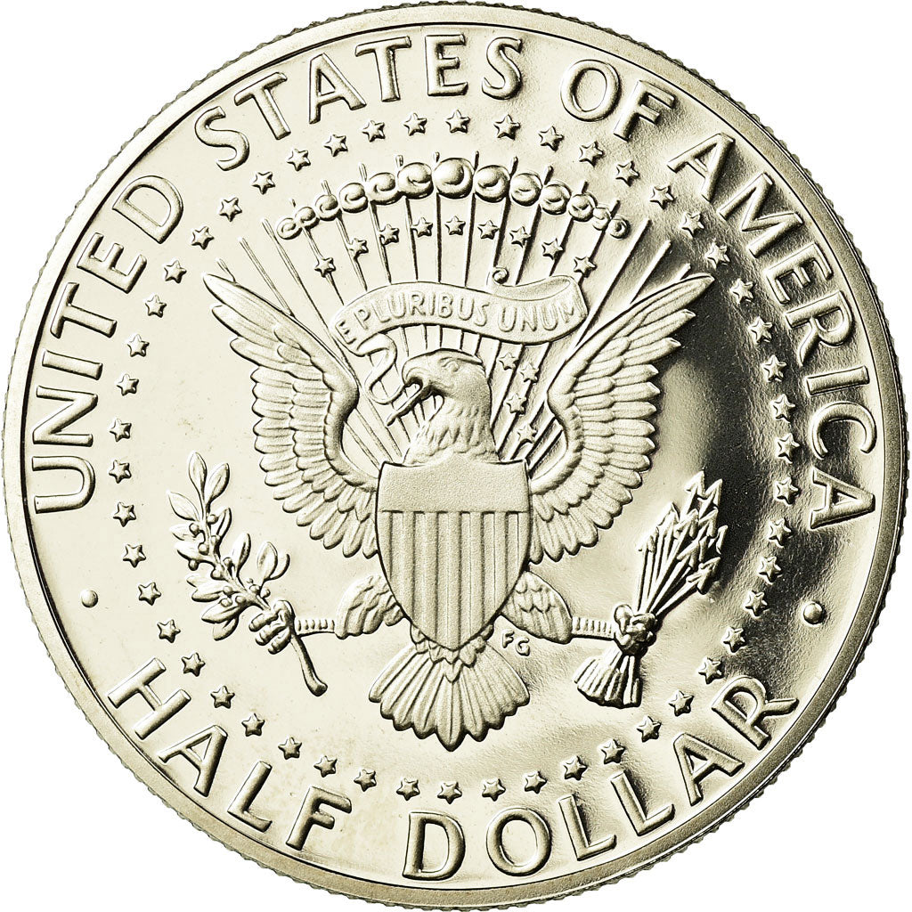 Coin, United States, Kennedy Half Dollar, Half Dollar, 1990, U.S. Mint, San