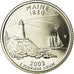 Coin, United States, Maine, Quarter, 2003, U.S. Mint, San Francisco, Proof
