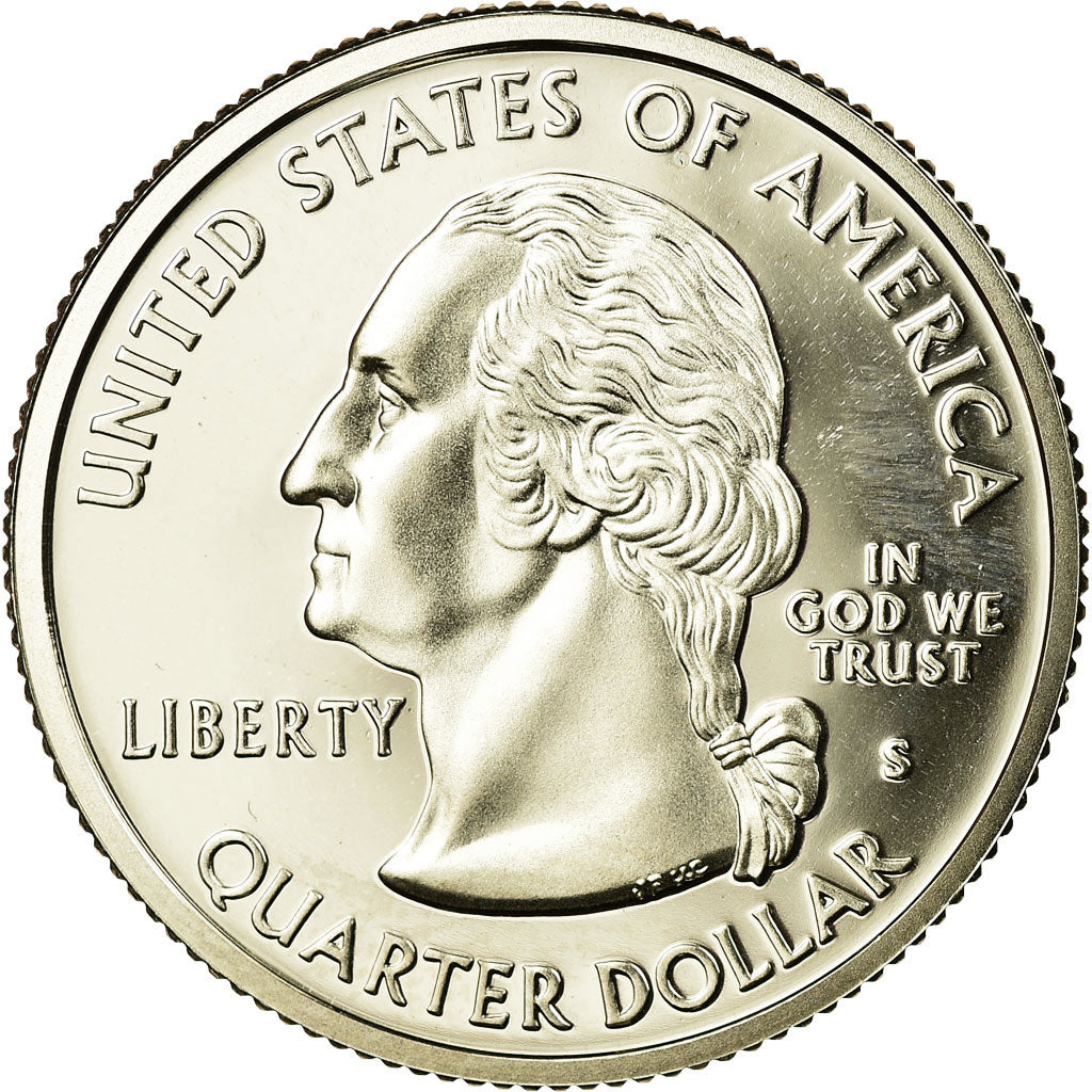 Coin, United States, Illinois, Quarter, 2003, U.S. Mint, San Francisco, Proof