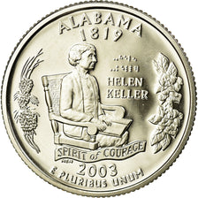 Moneta, Stati Uniti, Alabama, Quarter, 2003, U.S. Mint, San Francisco, Proof