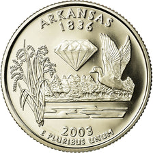 Coin, United States, Arkansas, Quarter, 2003, U.S. Mint, San Francisco, Proof