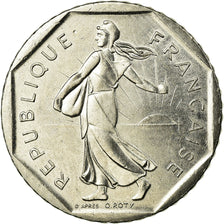 Coin, France, Semeuse, 2 Francs, 1992, Paris, EF(40-45), Nickel, KM:942.1
