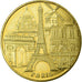 France, Token, Tourist Token, Paris - Tour Eiffel n° 3 - les 5 monuments, Arts