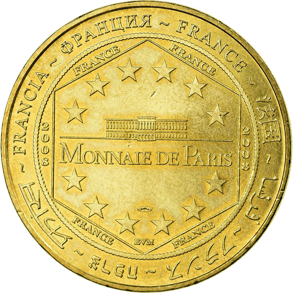 France, Token, Tourist Token, Paris - Tour Eiffel n° 3 - les 5 monuments, Arts
