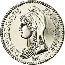 Monnaie, France, Marianne révolutionnaire, 5 Francs, 2000, Paris, FDC