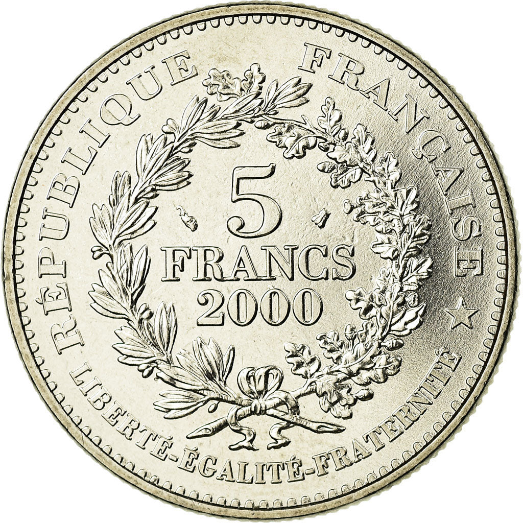 Coin, France, Marianne de la III République, 5 Francs, 2000, Paris, AU(55-58)