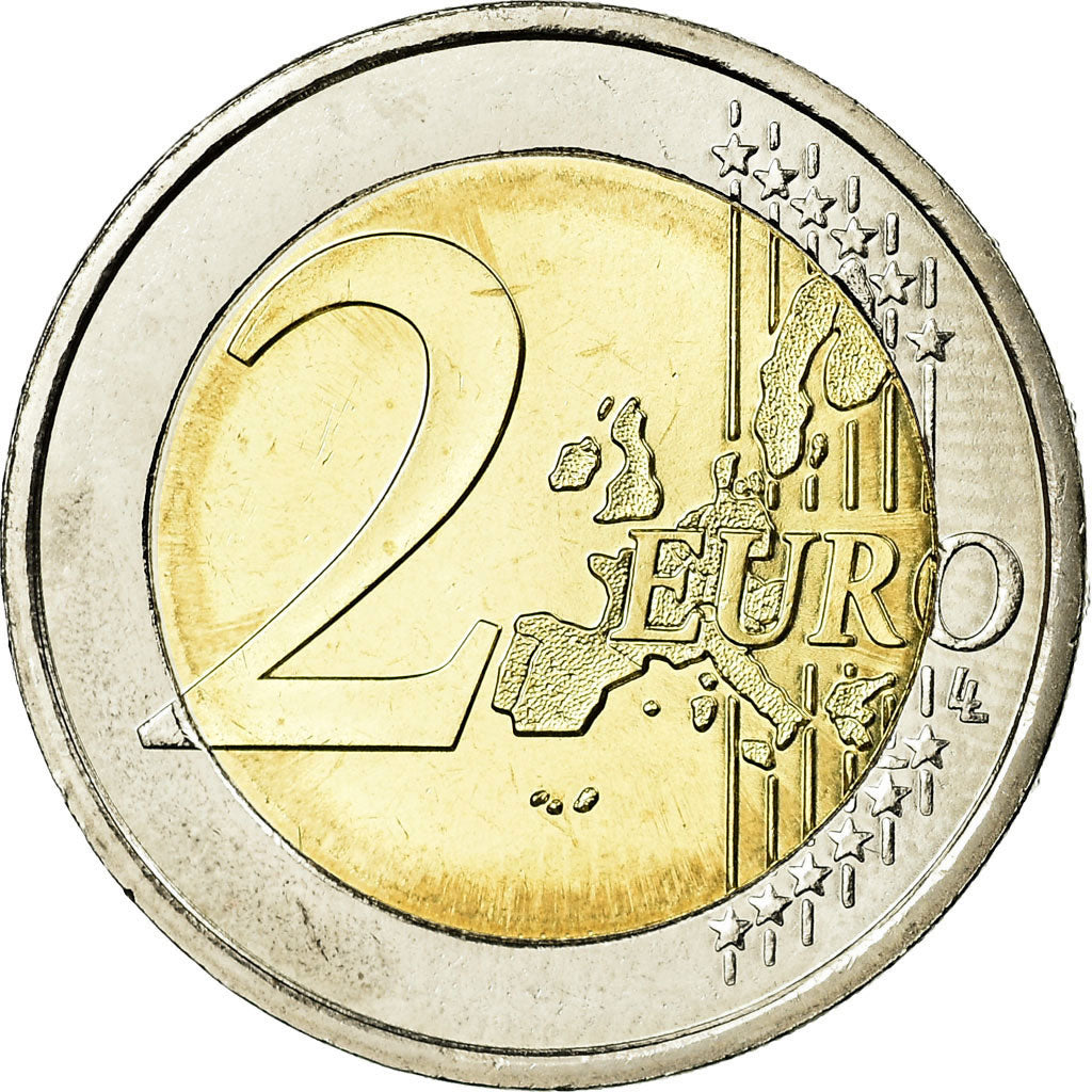 France, 2 Euro, 2002, BU, MS(65-70), Bi-Metallic, KM:1289