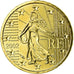 France, 10 Euro Cent, 2002, BU, MS(65-70), Brass, Gadoury:4a, KM:1285