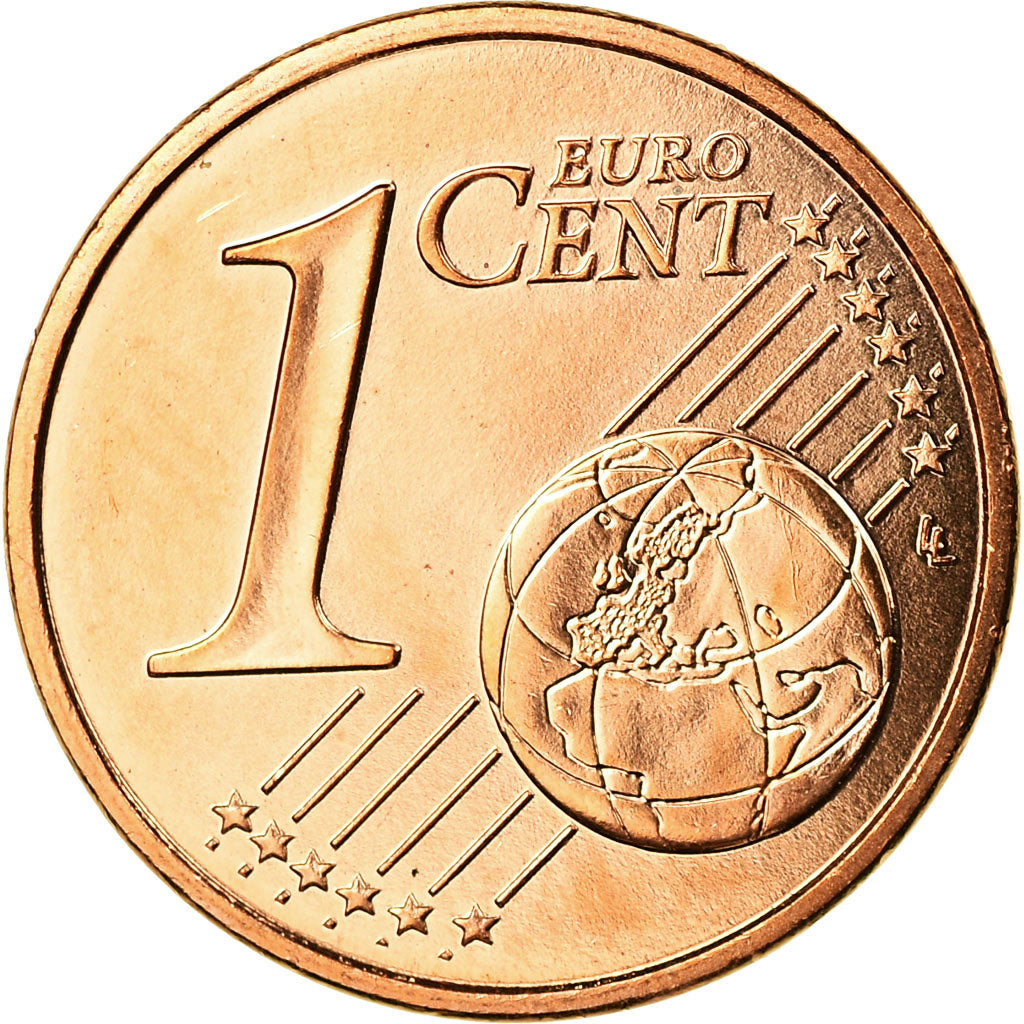 Frankreich, Euro Cent, 2002, BU, STGL, Copper Plated Steel, Gadoury:1, KM:1282