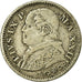 Coin, ITALIAN STATES, PAPAL STATES, Pius IX, 10 Soldi, 50 Centesimi, 1868, Roma