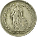 Coin, Switzerland, Franc, 1945, Bern, VF(30-35), Silver, KM:24