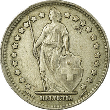 Coin, Switzerland, Franc, 1945, Bern, VF(30-35), Silver, KM:24