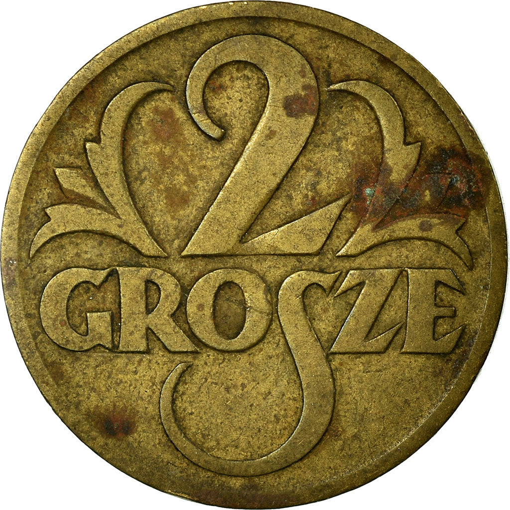 Monnaie, Pologne, 2 Grosze, 1923, Warsaw, TB+, Laiton, KM:9