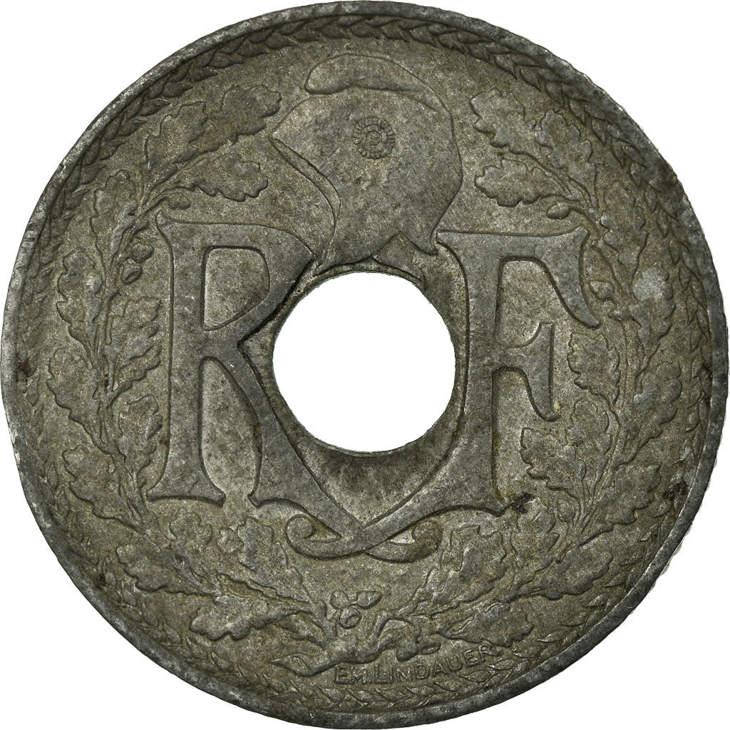 Moneta, Francia, 10 Centimes, 1941, Paris, BB, Zinco, KM:897, Gadoury:288c