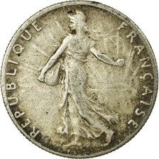 Coin, France, Semeuse, 50 Centimes, 1916, Paris, EF(40-45), Silver, KM:854