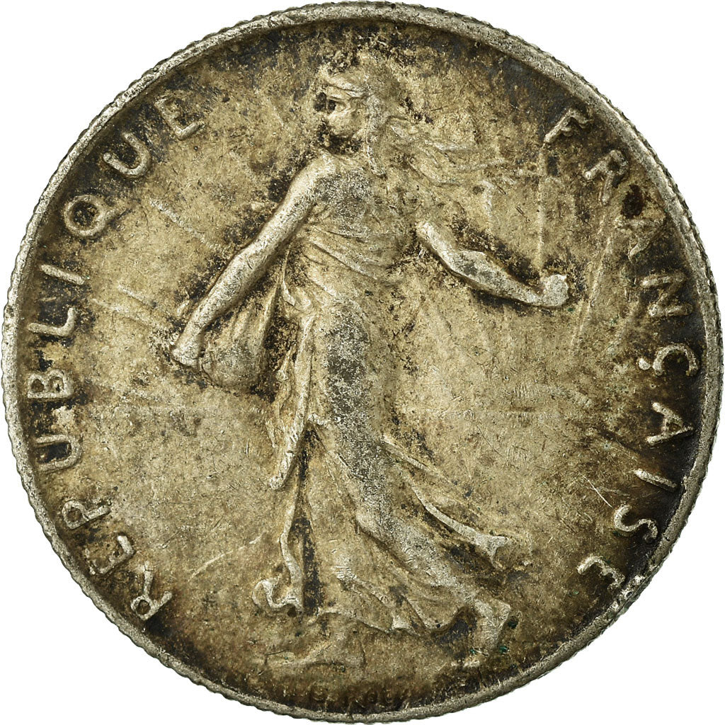 Monnaie, France, Semeuse, 50 Centimes, 1912, Paris, TB+, Argent, Gadoury:420