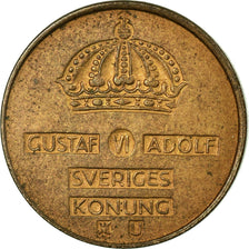 Coin, Sweden, Gustaf VI, Ore, 1966, EF(40-45), Bronze, KM:820
