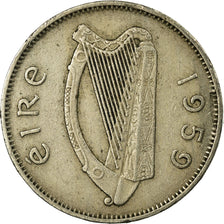 Monnaie, IRELAND REPUBLIC, 6 Pence, 1959, TTB, Copper-nickel, KM:13a