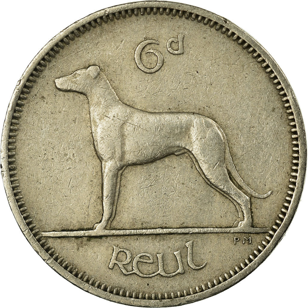 Monnaie, IRELAND REPUBLIC, 6 Pence, 1959, TTB, Copper-nickel, KM:13a