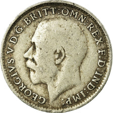 Coin, Great Britain, George V, 3 Pence, 1918, VF(30-35), Silver, KM:813