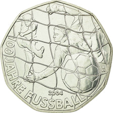 Áustria, 5 Euro, 2004, MS(63), Prata, KM:3113