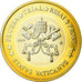 Vatican, 1 Euro, unofficial private coin, MS(63), Bi-Metallic