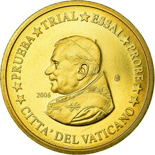 Vaticano, 50 Euro Cent, unofficial private coin, SC, Aluminio y cuproníquel