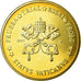 Vatican, 50 Euro Cent, unofficial private coin, MS(63), Cupro-nickel Aluminium