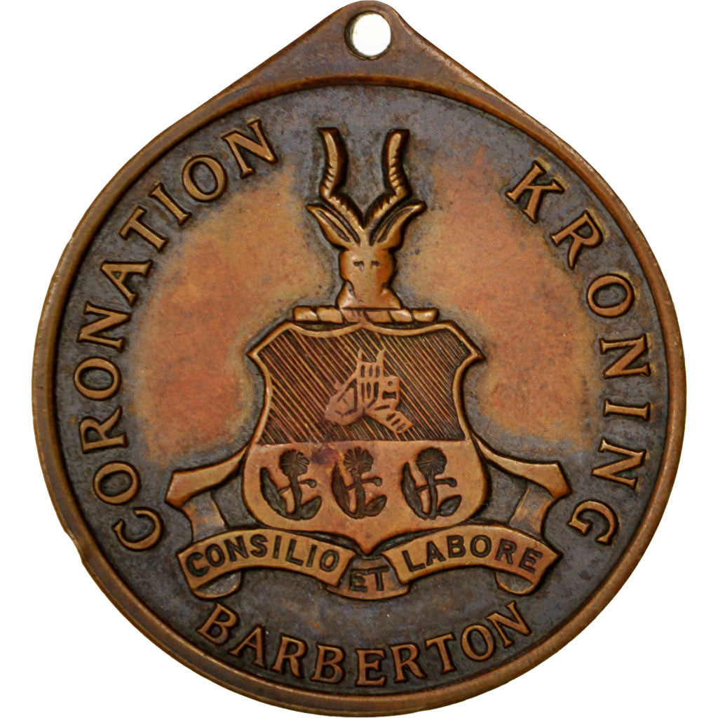 South Africa, Medal, Politics, Society, War, EF(40-45), Copper