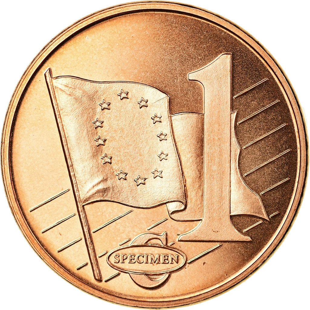 Vatican, Euro Cent, unofficial private coin, MS(63), Copper Plated Steel