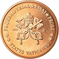 Vatican, Euro Cent, unofficial private coin, SPL, Copper Plated Steel