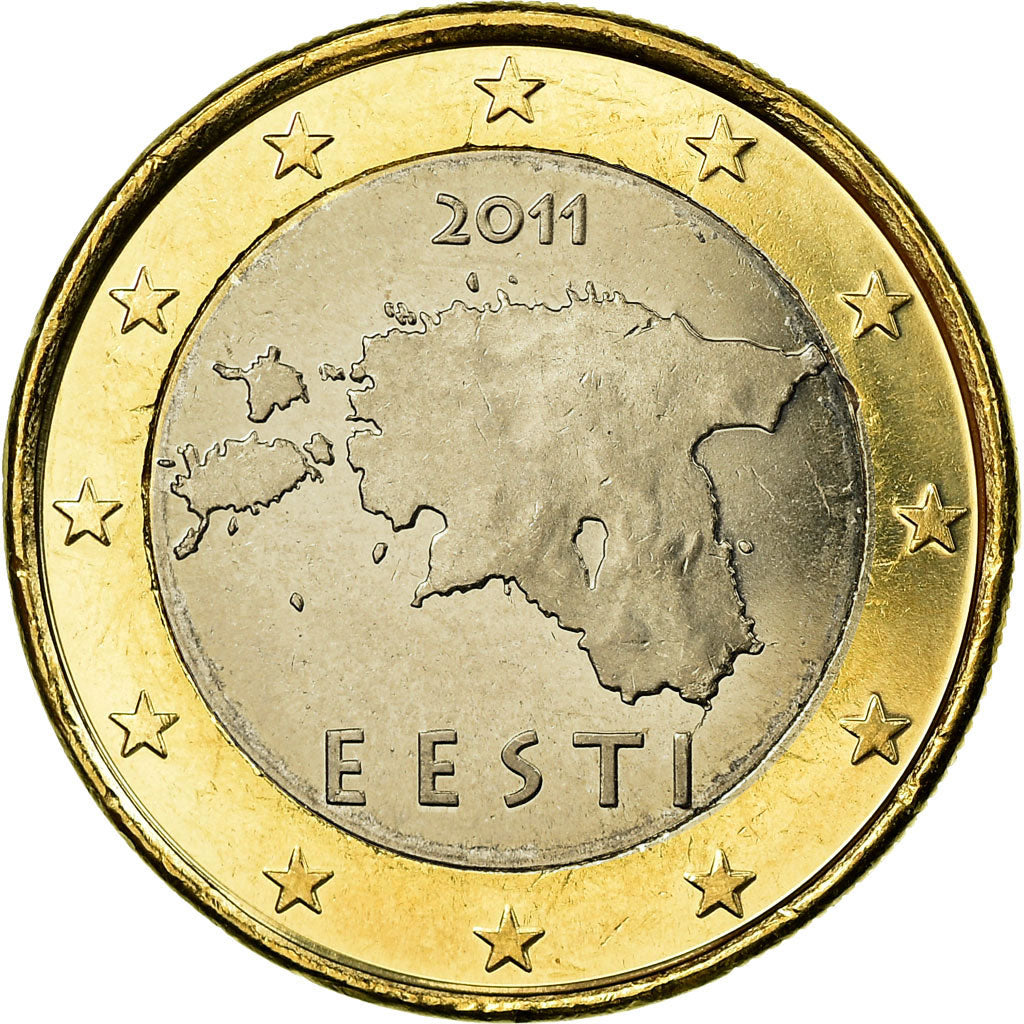 Estonia, Euro, 2011, SPL, Bi-metallico, KM:67