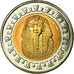 Coin, Egypt, Pound, 2007/AH1428, Cairo, MS(65-70), Bi-Metallic, KM:940a