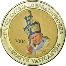 Vatican, Jean-Paul II, 10 Euro, unofficial private coin, SPL, Bi-Metallic