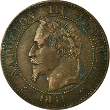 Münze, Frankreich, Napoleon III, Napoléon III, 2 Centimes, 1861, Bordeaux, S+